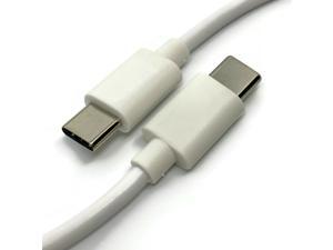 USB C to USB C Cable 1ft Type-C Fast Charging Data Cord Short White USB Type C for MacBook, iPad Pro, Samsung Galaxy S21 S20, Note 20, Google Pixel 5 USB C to USB C Cable 1ft Type-C Fast Charging Data Cord Short White USB Type C for MacBook, iPad Pro, Samsung Galaxy S21 S20, Note 20, Google Pixel 5