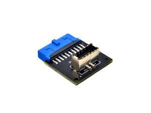 Computer Connectors USB 3.1 Front Panel PC Socket to USB 3.0 20Pin Header Extension Adapter for ASUS Motherboard PW-INC1TR Computer Connectors USB 3.1 Front Panel PC Socket to USB 3.0 20Pin Header Extension Adapter for ASUS Motherboard PW-INC1TR