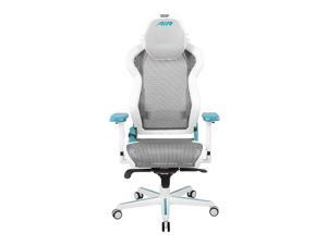 DXRacer Ergonomically Gaming Chair Air Series - D7200 - White and Cyan