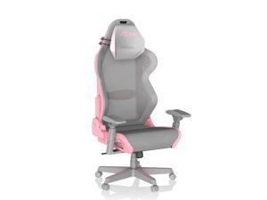 DXRacer Gaming Chair Ergonomic Office Chair Full Mesh Chair, Premium New-Tech Breathable Computer Chair with Headrest and Lumbar Support Air Series in Pink