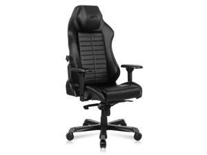 DXRacer Master Modular Gaming Chair Big and Tall Office Chair Ergonomic Game Chair with Sliding Headrest, 4D Armrest, Replaceable Seat Cushion, Removable Backrest, Lumbar Support- Black