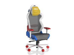 DXRacer Gaming Chair Ergonomic Office Chair Full Mesh Chair, Premium New- Tech Breathable Computer Chair with Headrest and Lumbar Support Air Series, Red and Blue
