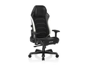 DXRacer Ergonomic Office Chair Big and Tall Chair Luxury Microfiber Leather Master 2023-Black and White