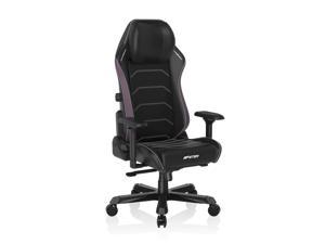 DXRacer Ergonomic Office Chair Big and Tall Chair Luxury Microfiber Leather Master 2023- Black and Violet