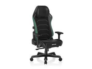 DXRacer Ergonomic Office Chair Big and Tall Chair Luxury Microfiber Leather Master 2023- Black and Green