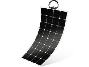 Winnewsun Flexible Solar Panel,SunPower Solar Panel 100w 18V 12V,Lightweight Flexible Solar Power Panels for RV Boat Truck Car Van Tent Winnewsun Flexible Solar Panel,SunPower Solar Panel 100w 18V 12V,Lightweight Flexible Solar Power Panels for RV Boat Truck Car Van Tent