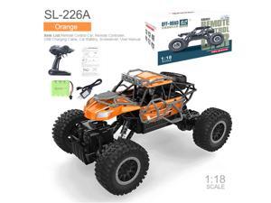2.4 GHZ 1:18 Scale RC Cars Remote Control Car High Speed RC Truck Hobby Racing Car Buggy Vehicle Skeleton Off-Road Climbing Vehicle Toy - Xmas Gifts for Kids and Adults 2.4 GHZ 1:18 Scale RC Cars Remote Control Car High Speed RC Truck Hobby Racing Car Buggy Vehicle Skeleton Off-Road Climbing Vehicle Toy - Xmas Gifts for Kids and Adults