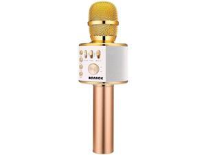 BONAOK Bluetooth Karaoke Wireless Microphone,3-in-1 Portable Handheld Karaoke Mic Speaker Machine Christmas Birthday Home Party for Android/iPhone/PC or All Smartphone Q37 BONAOK Bluetooth Karaoke Wireless Microphone,3-in-1 Portable Handheld Karaoke Mic Speaker Machine Christmas Birthday Home Party for Android/iPhone/PC or All Smartphone Q37