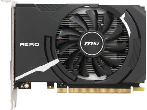 MSI GeForce GT 1030 DirectX 12 GT 1030 AERO ITX 2GD4 OCV1 2GB 64-Bit GDDR4 PCI Express 3.0 x16 (uses x4) ITX Video Card