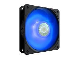 Cooler Master SickleFlow 120 V2 Blue led Square Frame Fan with Air Balance Curve Blade Design, Sealed Bearing, PWM Control for Computer Case & Liquid Radiator Cooler Master SickleFlow 120 V2 Blue led Square Frame Fan with Air Balance Curve Blade Design, Sealed Bearing, PWM Control for Computer Case & Liquid Radiator