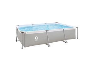 JLeisure 17773 Above Ground Rectangular Steel Frame Swimming Pool, 10 x 6.5 Ft JLeisure 17773 Above Ground Rectangular Steel Frame Swimming Pool, 10 x 6.5 Ft