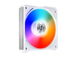Lian Li UNI Fan AL AL120 RGB Daisy Chain ARGB 120mm UF-AL120-1W White x1 White 1 Pack Lian Li UNI Fan AL AL120 RGB Daisy Chain ARGB 120mm UF-AL120-1W White x1 White 1 Pack