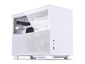 LIAN LI Q58 3.0 version aluminum alloy computer case supports ITX motherboard/280 water cooling/ATX power supply White LIAN LI Q58 3.0 version aluminum alloy computer case supports ITX motherboard/280 water cooling/ATX power supply White