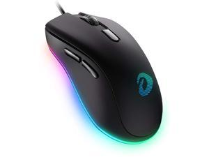 DAREU EM908 Wired Gaming Mouse, 6 Programmable Buttons, Ergonomic RGB Gaming Mouse with 16.8 Million Chroma 7 Backlit for PC, Laptop, and Notebook DAREU EM908 Wired Gaming Mouse, 6 Programmable Buttons, Ergonomic RGB Gaming Mouse with 16.8 Million Chroma 7 Backlit for PC, Laptop, and Notebook