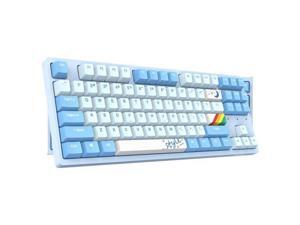 Dareu A87 SKY Hot Swap mechanical keyboard wireless 2.4G Bluetooth wired gaming three-mode (Bluetooth/Wifi/USB) 87-key PBT keycap keyboard Dareu A87 SKY Hot Swap mechanical keyboard wireless 2.4G Bluetooth wired gaming three-mode (Bluetooth/Wifi/USB) 87-key PBT keycap keyboard
