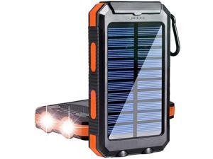 Solar Charger 20000mAh Portable Outdoor Mobile Power Bank,Camping External Backup Battery Pack Dual USB 5V 1A/2A Outputs with SOS Function & Compass Solar Charger 20000mAh Portable Outdoor Mobile Power Bank,Camping External Backup Battery Pack Dual USB 5V 1A/2A Outputs with SOS Function & Compass
