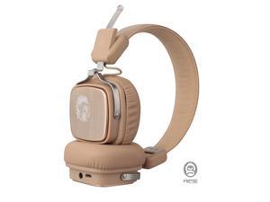ApeSonic Roar : Bluetooth 5.0 Wireless Headphones, Foldable headset, Premium & High resolution, On ear design, Hearing protection tuning, Light weight & Comfortable, with travel bag - Light Gold ApeSonic Roar : Bluetooth 5.0 Wireless Headphones, Foldable headset, Premium & High resolution, On ear design, Hearing protection tuning, Light weight & Comfortable, with travel bag - Light Gold