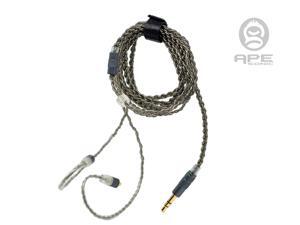 ApeSonic Rain-Cable (Industry Package): Pure copper & Teflon skin, golden-plated MMCX connector & 3.5mm stereo HP jack (do not support call function). It will provide you pure & clear sound. ApeSonic Rain-Cable (Industry Package): Pure copper & Teflon skin, golden-plated MMCX connector & 3.5mm stereo HP jack (do not support call function). It will provide you pure & clear sound.