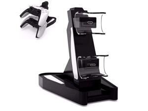 PS5 Controller Charger, Hornki Playstation 5 / PS5 Controller Charger Charging Docking Station Stand.Dual USB Fast Charging Station & LED Indicator for Sony PS5 Controller PS5 Controller Charger, Hornki Playstation 5 / PS5 Controller Charger Charging Docking Station Stand.Dual USB Fast Charging Station & LED Indicator for Sony PS5 Controller