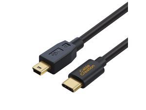 Mini USB to USBC Cable 66ft USB C to Mini B Cord Compatible with GoPro Hero 3+ PS3 Controller amp Mini B Devices 2M Black Mini USB to USBC Cable 66ft USB C to Mini B Cord Compatible with GoPro Hero 3+ PS3 Controller amp Mini B Devices 2M Black