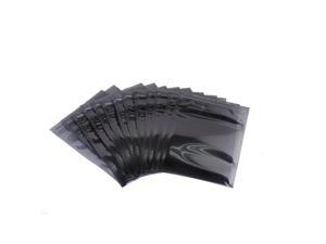 100Pcs Various Specifications Silver Tone Resealable Zip Lock Anti Static Bag 90X130MM 100Pcs Various Specifications Silver Tone Resealable Zip Lock Anti Static Bag 90X130MM