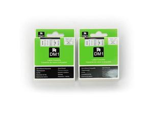 DYMO D1 45013 Label Tape 2 Pack Black on White Label Tape Cartridge Compatible for DYMO Standard D1 45013 Label Manager 12 x 23 12mm x 7m DYMO D1 45013 Label Tape 2 Pack Black on White Label Tape Cartridge Compatible for DYMO Standard D1 45013 Label Manager 12 x 23 12mm x 7m