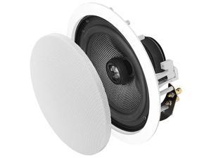 8 inCeiling Speaker Pair 150W Stereo Speakers Pivoting Tweeter ICE840