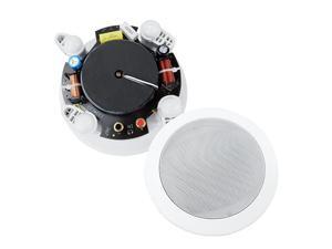 4Inch inWallinCeiling 2Way Stereo Sound Speaker with 1quot Silk Dome Tweeter and Crossover NetworkSold as Pair 4Inch inWallinCeiling 2Way Stereo Sound Speaker with 1quot Silk Dome Tweeter and Crossover NetworkSold as Pair