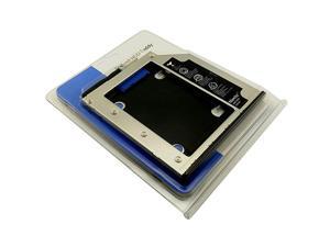 2nd HDD SSD Hard Drive Caddy Adapter for Lenovo Thinkpad T440p T540p W540p W541 with Bezel