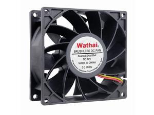 92mm x 38mm 90mm Dual Ball 12V High Airflow Fan DC High Speed Pressure Cooling Fan 92mm x 38mm 90mm Dual Ball 12V High Airflow Fan DC High Speed Pressure Cooling Fan
