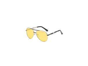 Night Driving Glasses 2019 Aviator Pilot Polarized AntiGlare HD Vision Safety Night Vision Glasses for Men Women BlackSilver Night Driving Glasses 2019 Aviator Pilot Polarized AntiGlare HD Vision Safety Night Vision Glasses for Men Women BlackSilver