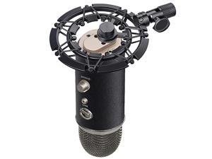 Blue Yeti Shock Mount Alloy Shockmount Reduces Vibration Noise Matching Mic Boom Arm Compatible for Blue Yeti and Yeti Pro Microphone by