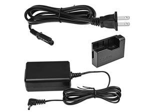 AC Power Adapter Kit Replacement DRE10 DC Coupler Charger Kit Compatible with Canon EOS Rebel T3 T5 T6 T7 T100 Kiss X50 Kiss X70 EOS 1100D Cameras and More Replacement for LPE10