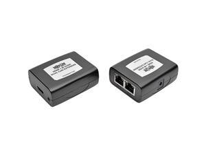 HDMI over Dual Cat5/Cat6 Extender Kit, In-Line Transmitter/Receiver for Video/Audio, IR, 1080p @ 60 Hz - Up to 150-ft. (B125-101-60-IR) HDMI over Dual Cat5/Cat6 Extender Kit, In-Line Transmitter/Receiver for Video/Audio, IR, 1080p @ 60 Hz - Up to 150-ft. (B125-101-60-IR)