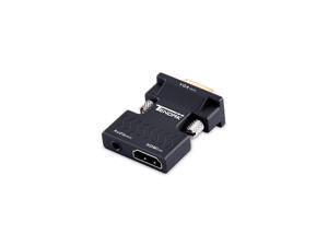Active 1080P Female HDMI to VGA Male Converter Adapter Dongle with 3.5mm Stereo Audio Portable HDMI Connector for Laptop PC PS3 Xbox STB Blu-ray DVD TV Stick Active 1080P Female HDMI to VGA Male Converter Adapter Dongle with 3.5mm Stereo Audio Portable HDMI Connector for Laptop PC PS3 Xbox STB Blu-ray DVD TV Stick