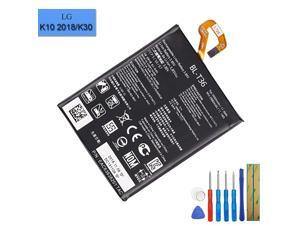 Replacement Battery BLT36 Compatible with LG K10 2018 K30 K11 2018 X410 X410AS X410E X410X with Tool Replacement Battery BLT36 Compatible with LG K10 2018 K30 K11 2018 X410 X410AS X410E X410X with Tool