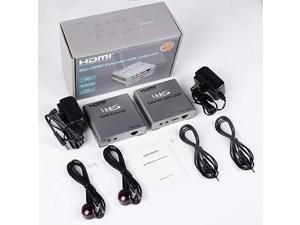 165ft 50m HDMI Extender Over Single CAT5eCAT6 Ethernet Cable with BiDirectional IR ControlLoopOut HDMI Port Support EDID Management HDMI 14aFull HD 1080P and 3D165ft Grey 165ft 50m HDMI Extender Over Single CAT5eCAT6 Ethernet Cable with BiDirectional IR ControlLoopOut HDMI Port Support EDID Management HDMI 14aFull HD 1080P and 3D165ft Grey
