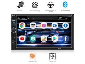 Double Din Car Stereo Car Stereo Compatible with 7 inch Touch Screen Double Din Car Stereo Bluetooth Headunit TF USB FM Auxin Radio Audio Support Backup Rear View Camera Mirror Link Steering Wh Double Din Car Stereo Car Stereo Compatible with 7 inch Touch Screen Double Din Car Stereo Bluetooth Headunit TF USB FM Auxin Radio Audio Support Backup Rear View Camera Mirror Link Steering Wh