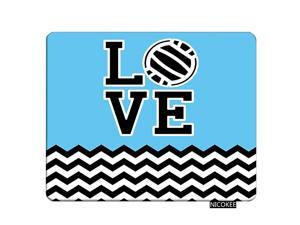 Sport Rectangle Gaming Mousepad I Love Volleyball Chevron Blue Mouse Pad Mouse Mat for Computer Desk Laptop Office 95 X 79 Inch NonSlip Rubber Sport Rectangle Gaming Mousepad I Love Volleyball Chevron Blue Mouse Pad Mouse Mat for Computer Desk Laptop Office 95 X 79 Inch NonSlip Rubber