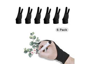 ArtistGlove for Drawing Tablet TwoFinger Digital Drawing Glove Good for Right and Left Hand 6 PackMedium ArtistGlove for Drawing Tablet TwoFinger Digital Drawing Glove Good for Right and Left Hand 6 PackMedium
