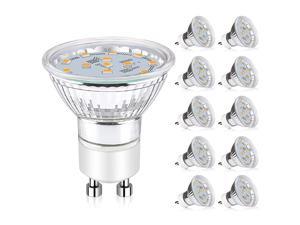 GU10 LED Replacment Halogen Bulb 4W Warm White High Power Pack Of 10 New 