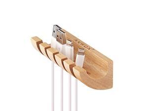 Wooden Cable Organizer and Cord Management System Wooden Cable Organizer and Cord Management System