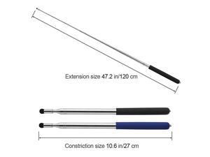 Pointer Stick Telescopic Teaching Pointer Retractable Classroom Whiteboard Pointer Extendable for Guides Coach Pointer Stick Telescopic Teaching Pointer Retractable Classroom Whiteboard Pointer Extendable for Guides Coach