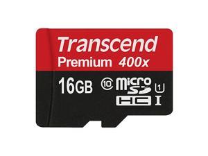16GB MicroSDHC Class 10 UHS-1 Memory Card with Adapter Up to 60MB/s (TS16GUSDU1PE) 16GB MicroSDHC Class 10 UHS-1 Memory Card with Adapter Up to 60MB/s (TS16GUSDU1PE)