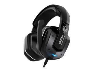 G909PRO 7.1 Virtual Surround Sound USB Gaming Headset Over Ear Bass Headphone for PS4,PC with Mic,Volume Control,LED(Black) G909PRO 7.1 Virtual Surround Sound USB Gaming Headset Over Ear Bass Headphone for PS4,PC with Mic,Volume Control,LED(Black)