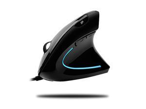 iMouse E1 Vertical Ergonomic Illuminated Mouse Optical Cable Glossy Black USB 1600 dpi Scroll Wheel 6 Buttons RightHanded Only IMOUSE E1 iMouse E1 Vertical Ergonomic Illuminated Mouse Optical Cable Glossy Black USB 1600 dpi Scroll Wheel 6 Buttons RightHanded Only IMOUSE E1