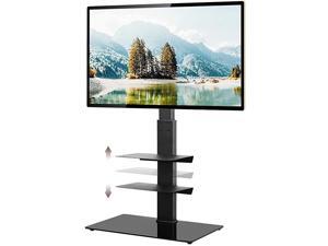 Floor TV Stand with Swivel Mount Height Adjustable for 32 37 42 47 50 55 60 65 inch Plasma LCD LED Flat or Curved Screen TVsCable ManagementRemovableAdjustable Shelf Floor TV Stand with Swivel Mount Height Adjustable for 32 37 42 47 50 55 60 65 inch Plasma LCD LED Flat or Curved Screen TVsCable ManagementRemovableAdjustable Shelf