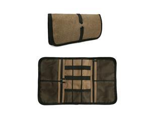 Roll Up Electronics Accessories Travel Gear Organizer Case Portable Universal External Batteries Hard Drives Cables Cosmetics Kit Bag Champagne Gold Roll Up Electronics Accessories Travel Gear Organizer Case Portable Universal External Batteries Hard Drives Cables Cosmetics Kit Bag Champagne Gold