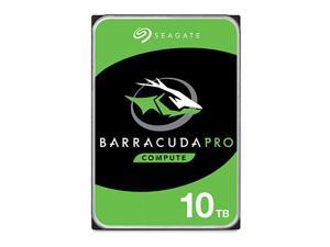 Barracuda Pro SATA HDD 10TB 7200RPM 6Gbs 256MB Cache 35Inch Internal Hard Drive for PC Desktop Computers System All in One Home Servers DAS ST10000DM0004 Renewed