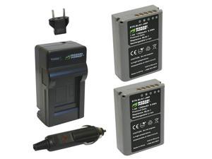 Battery 2Pack and Charger for Olympus BLN1 BCN1 and Olympus OMD EM1 OMD EM5 PEN EP5